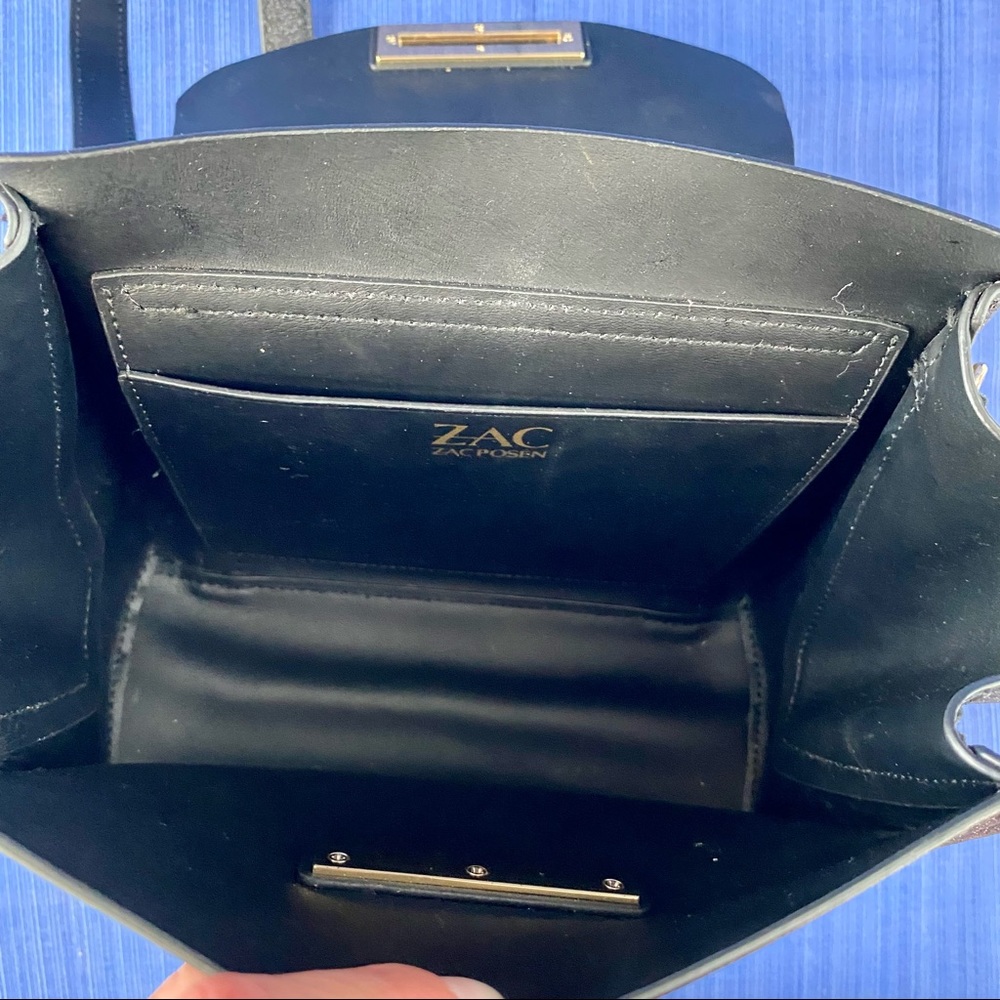 ZAC Zac Posen Glitter Eartha Convertable Backpack - Picture 15 of 16